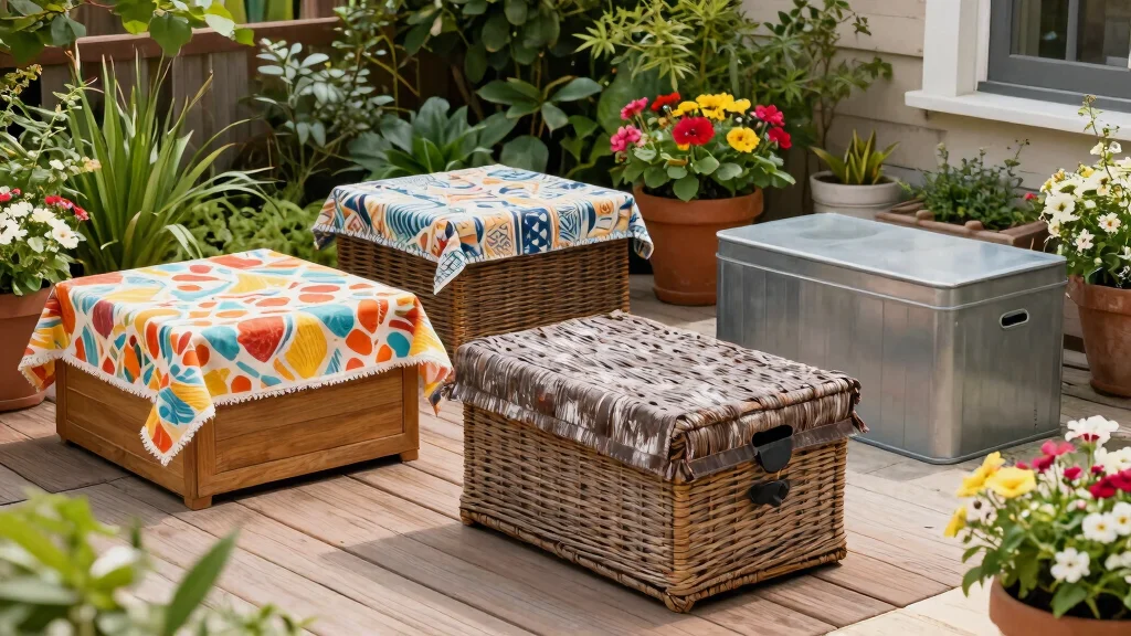 9 Clever Deck Box Cover Ideas to Protect Your Storage