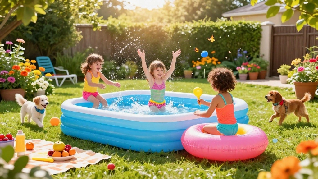 9 Cute Kiddie Pool Photoshoot Ideas for Summer Memories