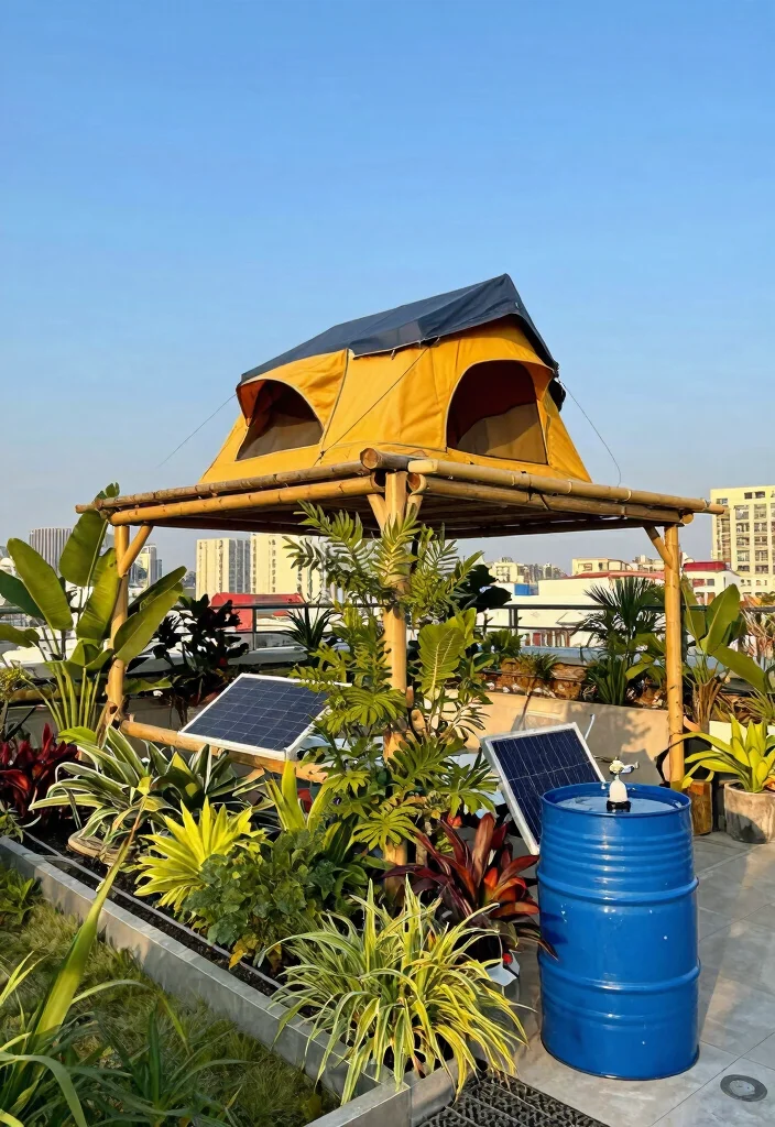 9 Epic Roof Top Tent on Canopy Setups for Overlanding 1. The Eco Friendly Canopy Retreat 0