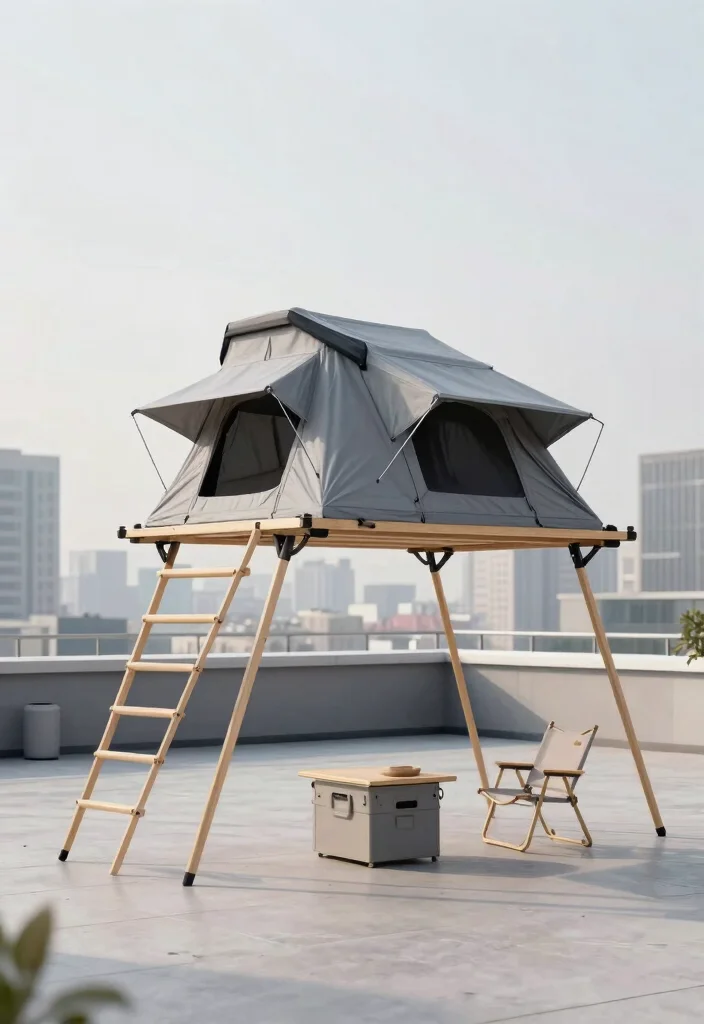 9 Epic Roof Top Tent on Canopy Setups for Overlanding 3. The Minimalist Urban Escape 0