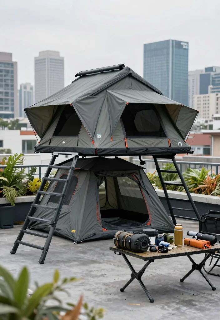 9 Epic Roof Top Tent on Canopy Setups for Overlanding 5. The Adventure Seekers Base Camp 0