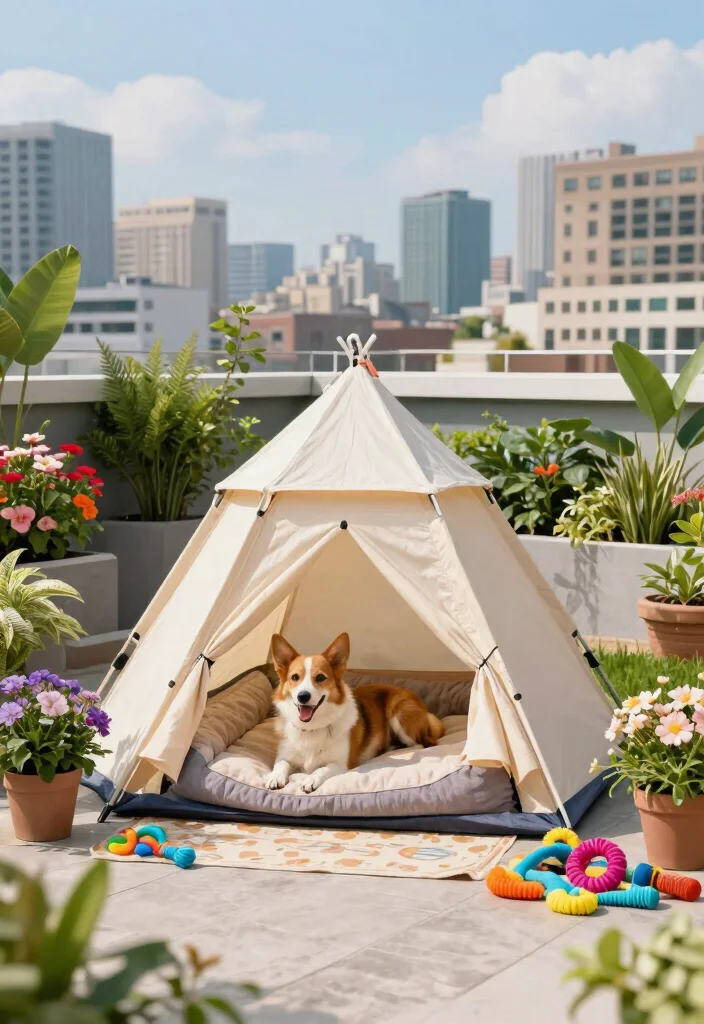 9 Epic Roof Top Tent on Canopy Setups for Overlanding 8. The Pet Friendly Rooftop Retreat 0
