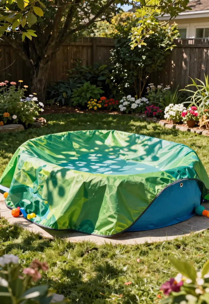 9 Essential Kiddie Pool Cleaning Tips Keep Water Safe 4. Cover When Not in Use 0