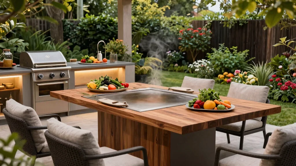 9 Luxury Teppanyaki Grill Table Ideas for Entertaining