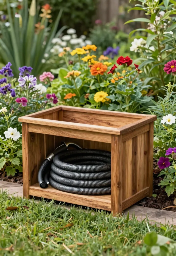 9 Neat Expandable Hose Storage Ideas Save Space 5. Hose Storage Box 0