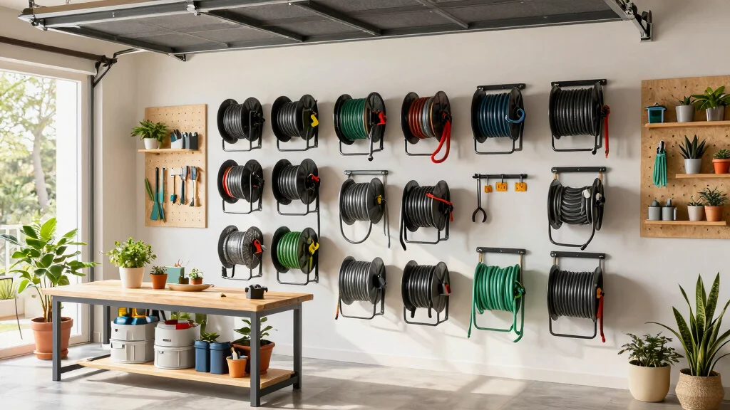9 Practical Air Hose Reel Mounting Ideas for Garages