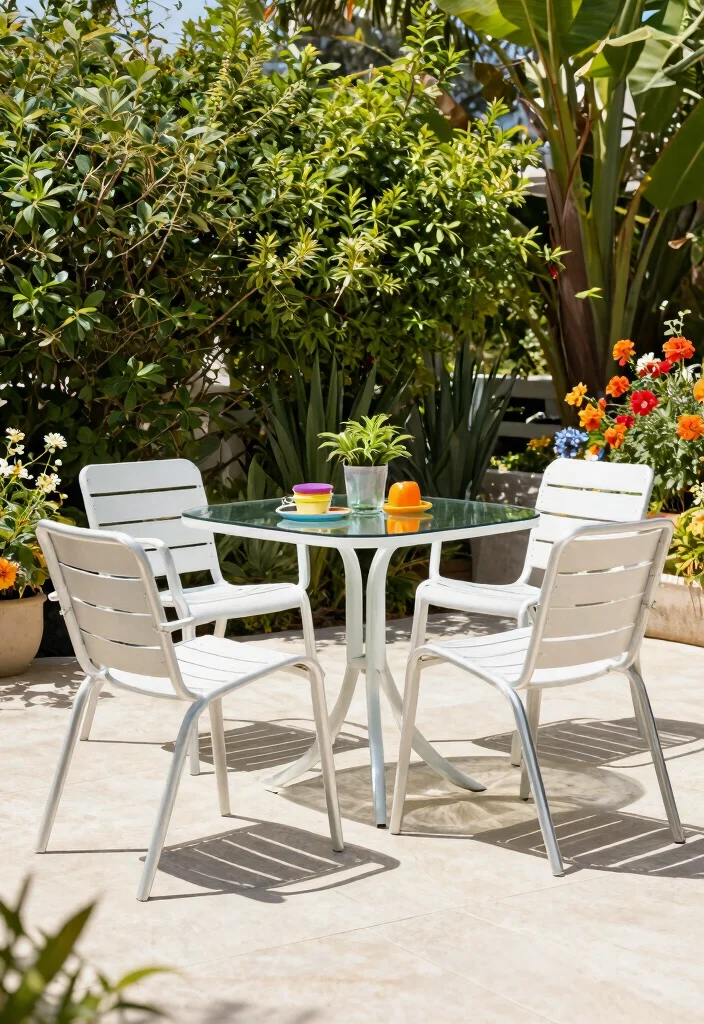 9 Unique Patio Chair Designs: Modern & Rustic for Eco-Friendly Gardening 5 9 Unique Patio Chair Designs Modern Rustic for Eco Friendly Gardening 5. Aluminum Patio Chair 0