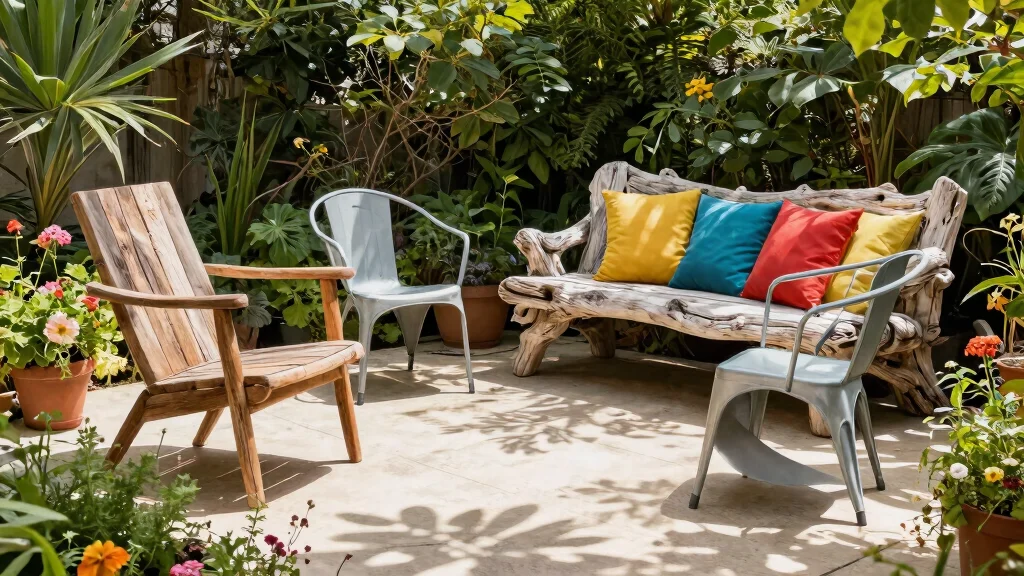 9 Unique Patio Chair Designs: Modern & Rustic for Eco-Friendly Gardening