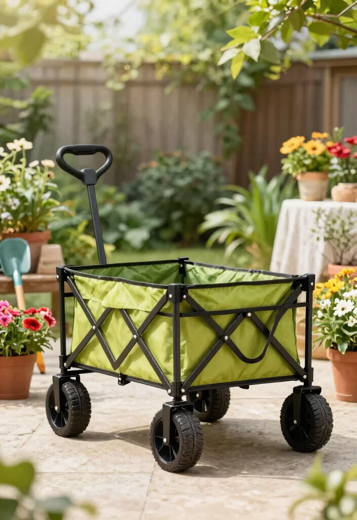 10 Best Garden Carts for Landscaping and Heavy Yard Work 2 10 Best Garden Carts for Landscaping and Heavy Yard Work 2. The Garden Buddy Folding Cart 0