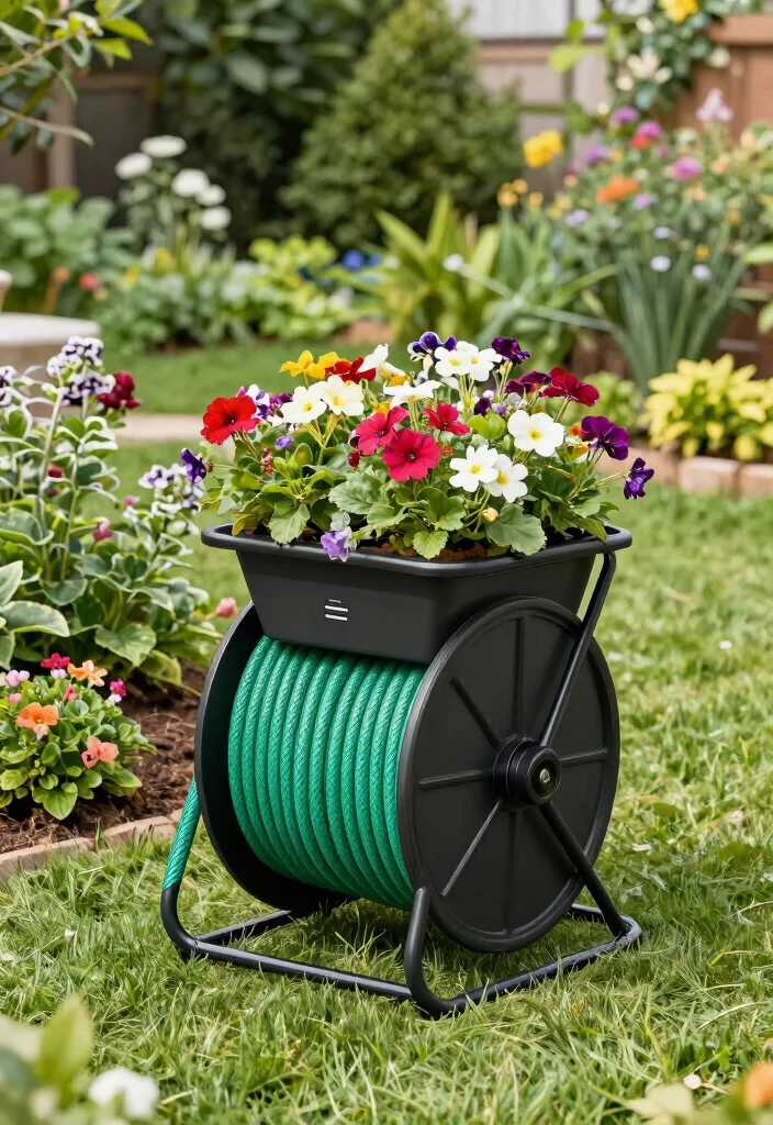 10 Best Hose Reel Models That Will Never Leak 3. Suncast Hose Hideaway Decorative and Functional 0