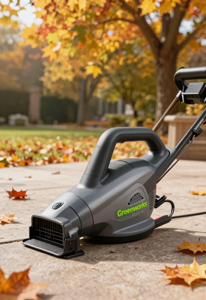 10 Best Leaf Blower Models for Fall Yard Cleanup 1 10 Best Leaf Blower Models for Fall Yard Cleanup 1. Greenworks 24012 7 Amp Electric Leaf Blower 0