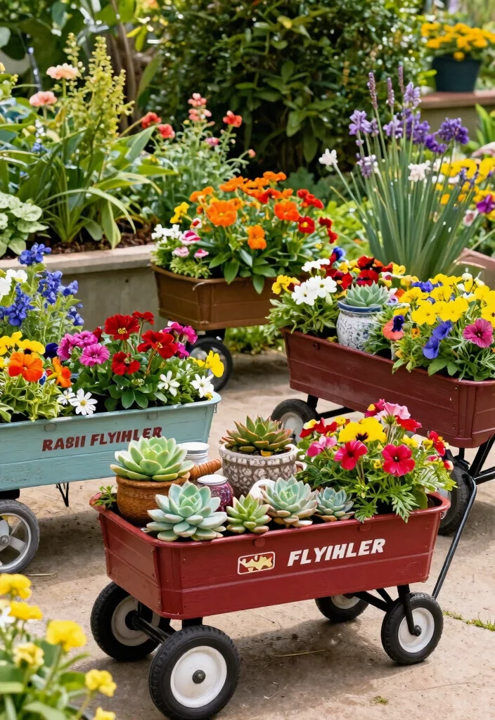 11 Adorable Radio Flyer Wagon Ideas Garden Planters Conclusion 0