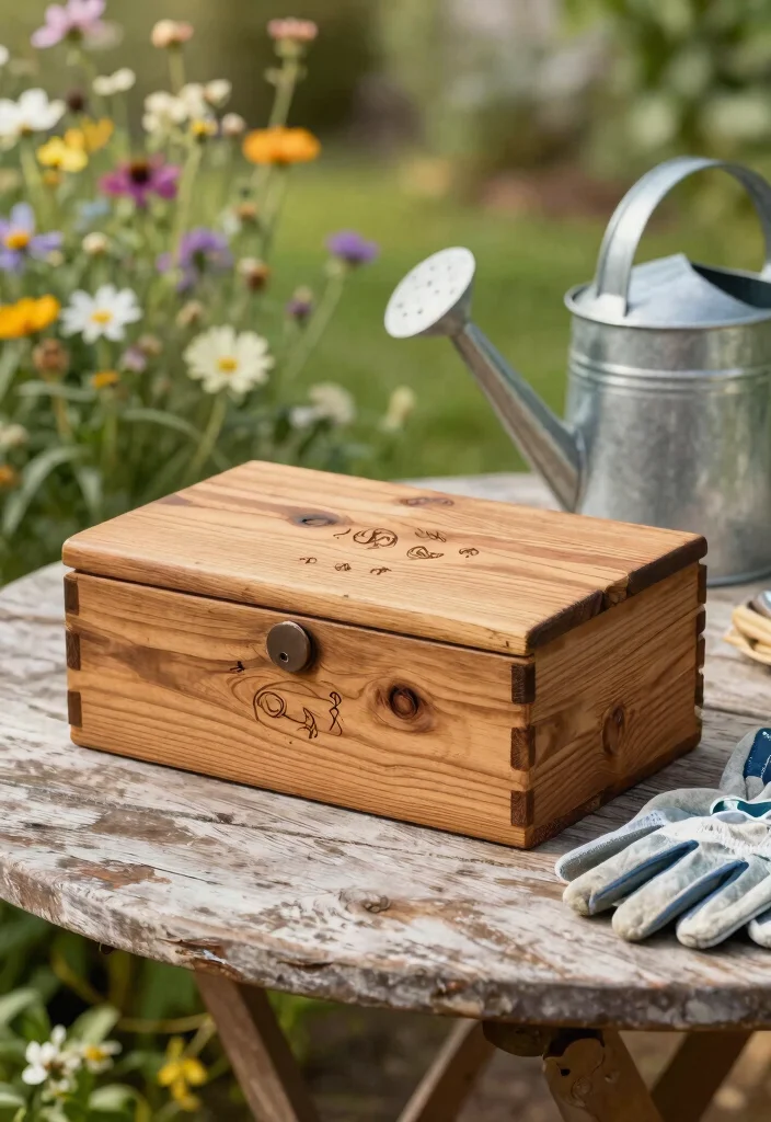 11 Cool MTG Deck Box Ideas for Magic Players Custom 1. Rustic Wooden Deck Box 0