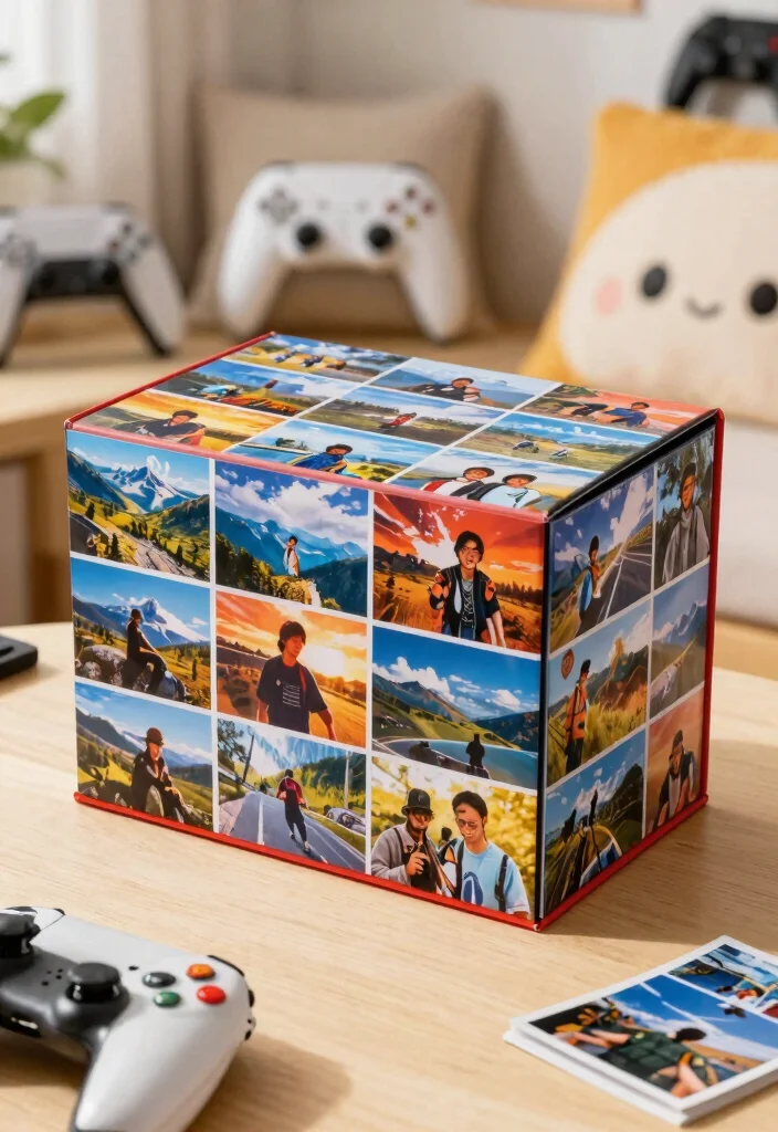 11 Cool MTG Deck Box Ideas for Magic Players Custom 11. Personalized Photo Deck Box 0