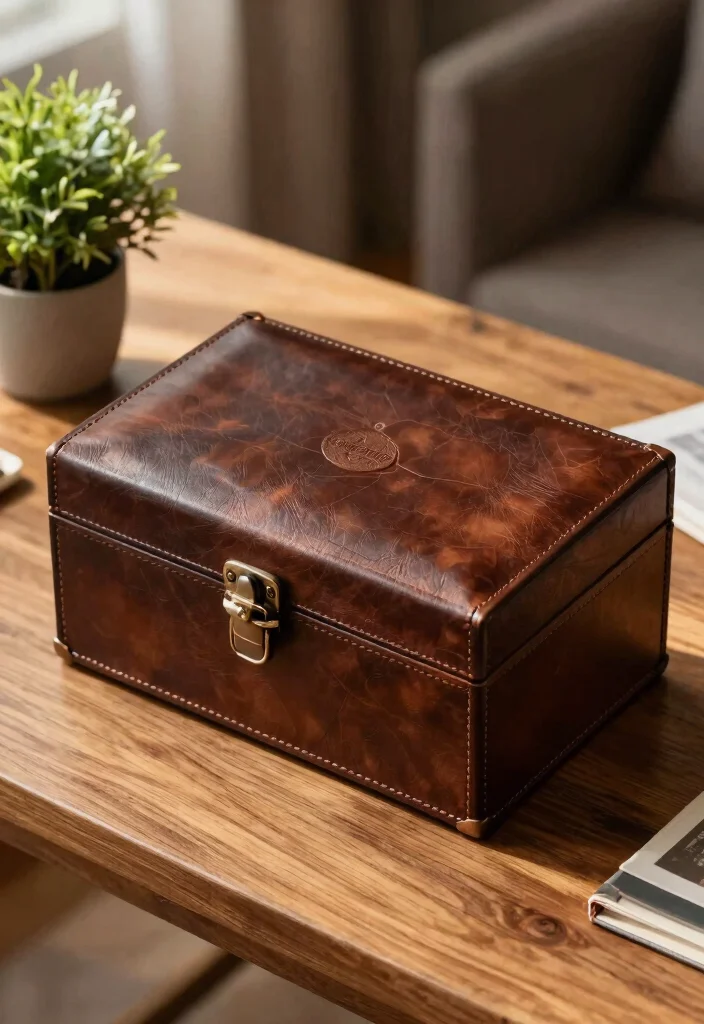 11 Cool MTG Deck Box Ideas for Magic Players Custom 5. Leather Deck Box 0