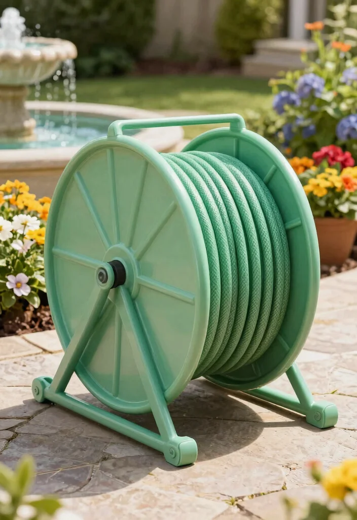 11 Efficient Hose Storage Tips Every Gardener Needs 3. Hose Reels for Easy Storage 0