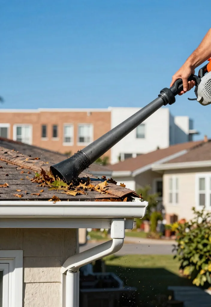 11 Genius Leaf Blower Hacks You Never Thought Of 6 11 Genius Leaf Blower Hacks You Never Thought Of 6. Clearing Gutters and Roofs 0