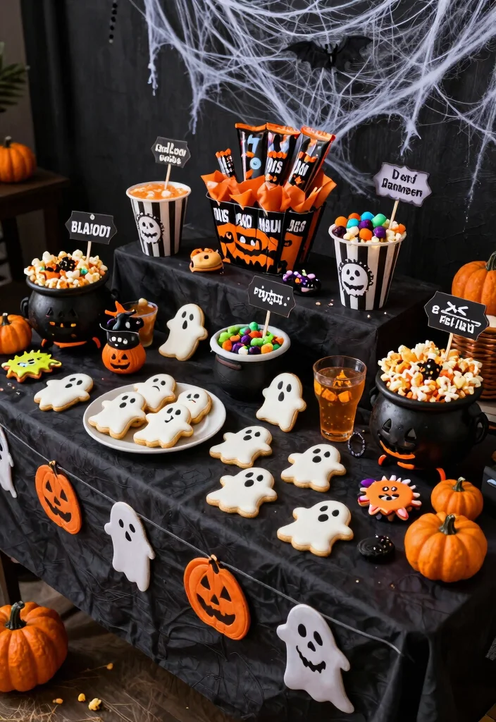 11 Spooky Halloween Canopy Tent Decorating Ideas for Outdoor Movie Nights 10 11 Spooky Halloween Canopy Tent Decorating Ideas for Outdoor Movie Nights 10. Haunted Snack Bar 0