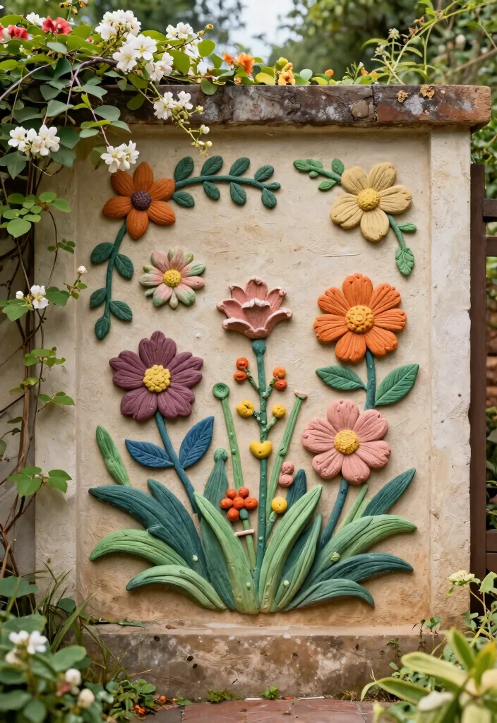 11 Stunning Garden Pottery Sculpture Ideas (Clay Art) 10 11 Stunning Garden Pottery Sculpture Ideas Clay Art 10. Clay Wall Art 0