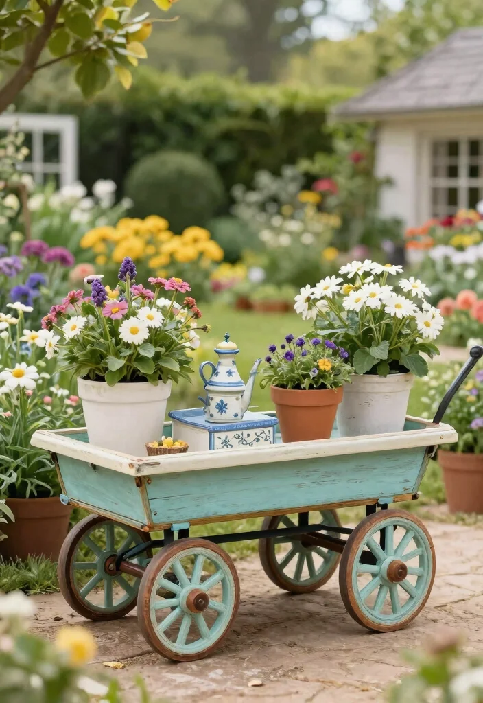 13 Charming Vintage Garden Cart Ideas Rustic Decor Conclusion 0