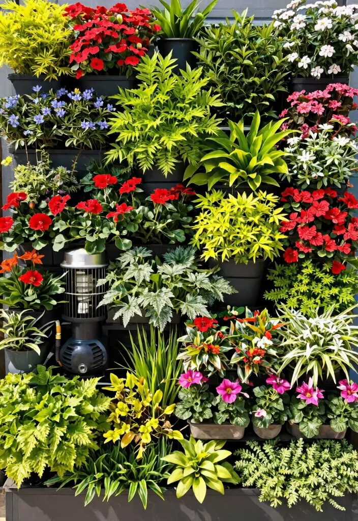 13 Clever Ideas to Hide Pool Pump and Heater DIY Tricks 11. Vertical Garden Display 0