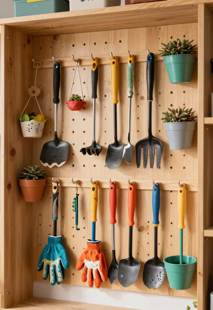 13 Heavy Duty Tool Shed Shelving Ideas DIY Builds 8. Hanging Storage Solutions 0