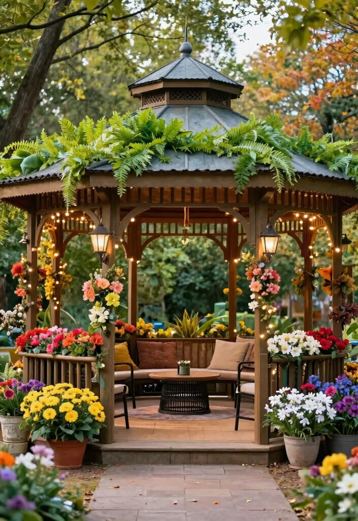 13 Luxury Canopy Outdoor Gazebo Patio Ideas Dreamy 12. Seasonal Decor Showcase 0