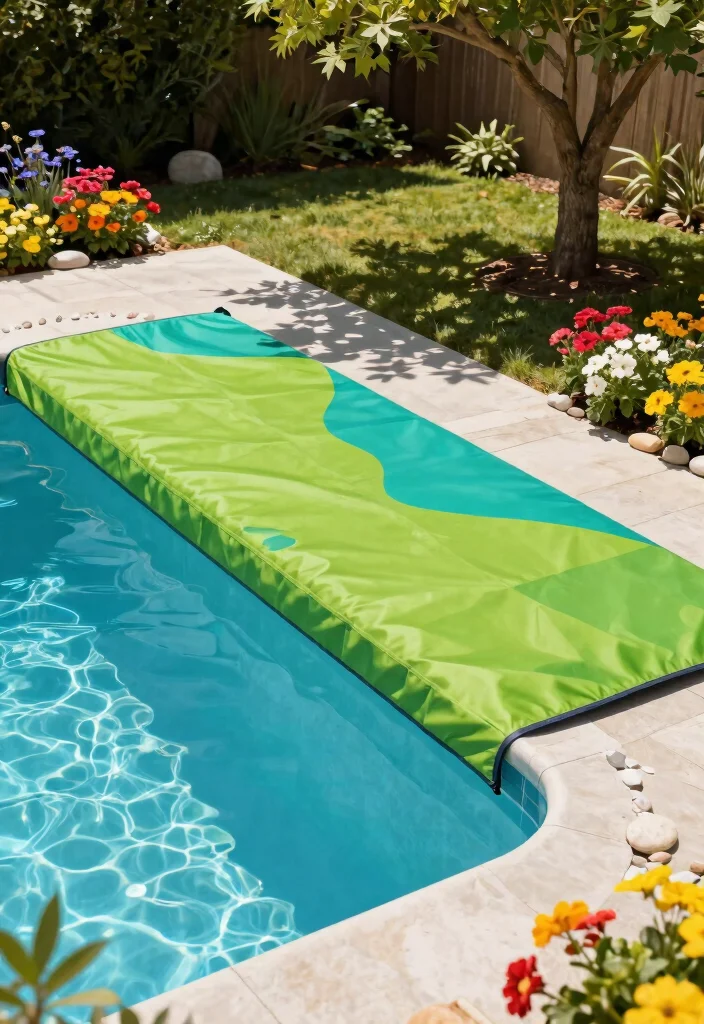 13 Practical Pool Filter Ideas and Backyard Upgrades 5. Eco Friendly Pool Covers 0
