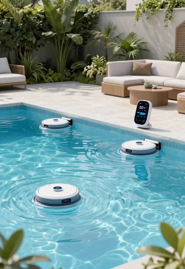 13 Practical Pool Filter Ideas and Backyard Upgrades 9. Smart Pool Technology 0