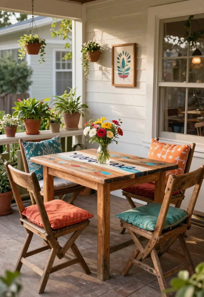 13 Welcoming Front Porch Bistro Set Ideas (Morning Coffee) 13 13 Welcoming Front Porch Bistro Set Ideas Morning Coffee 13. DIY Bistro Set Ideas 0