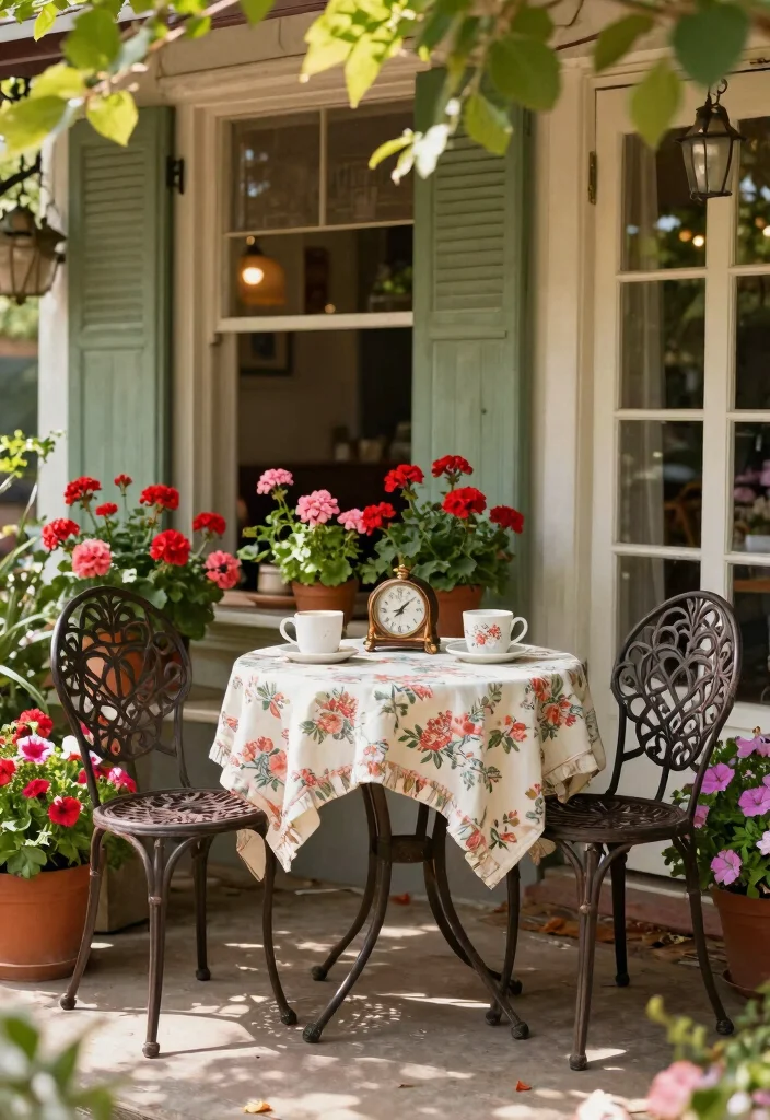 13 Welcoming Front Porch Bistro Set Ideas (Morning Coffee) 4 13 Welcoming Front Porch Bistro Set Ideas Morning Coffee 4. Vintage Bistro Set Vibes 0