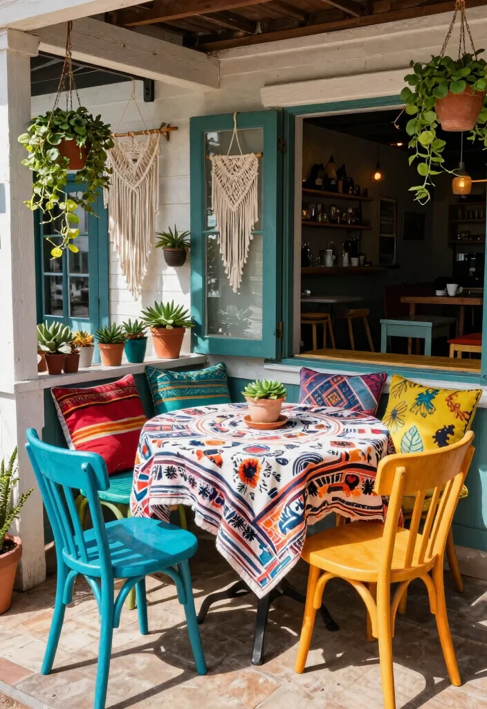 13 Welcoming Front Porch Bistro Set Ideas (Morning Coffee) 8 13 Welcoming Front Porch Bistro Set Ideas Morning Coffee 8. Bohemian Bistro Set 0