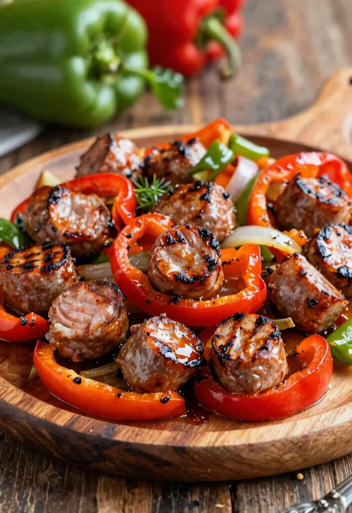15 Delicious Electric Grill Cooking Ideas Quick Meals 12. Sizzling Sausage and Peppers 0