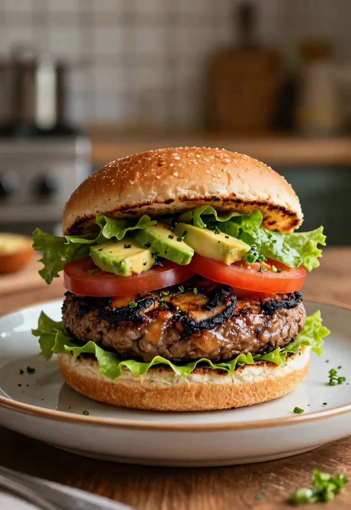 15 Delicious Electric Grill Cooking Ideas Quick Meals 14. Grilled Portobello Burgers 0