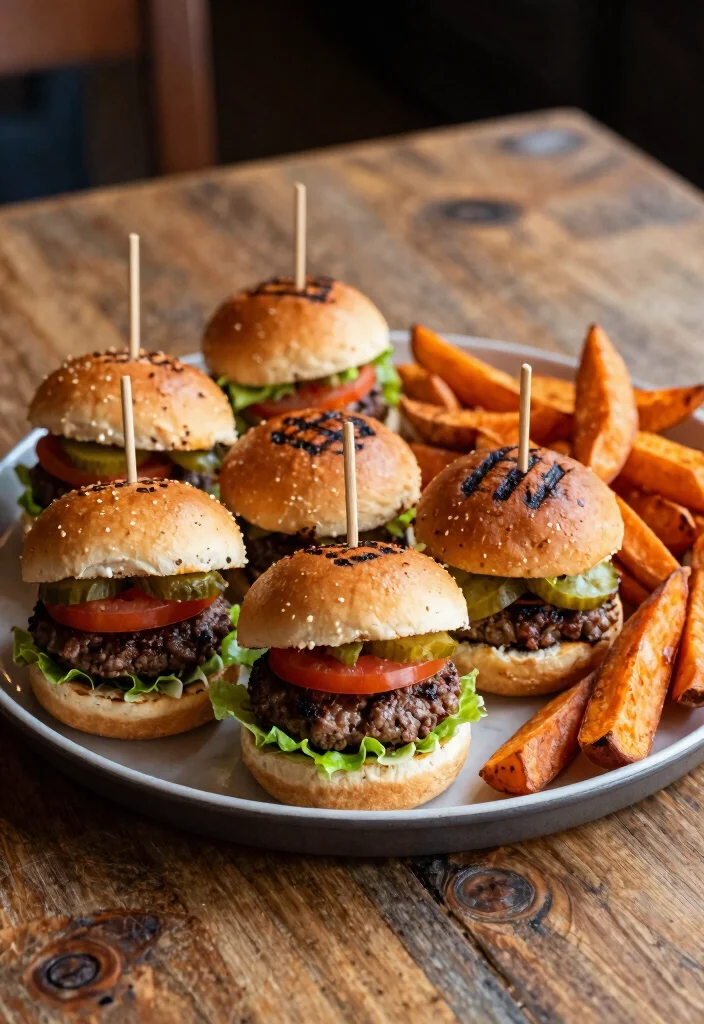 15 Delicious Electric Grill Cooking Ideas Quick Meals 7. Grilled Mini Burgers 0