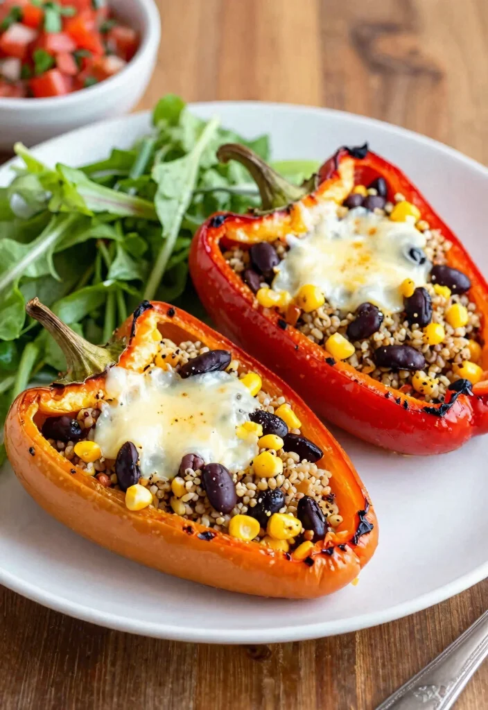 15 Delicious Electric Grill Cooking Ideas Quick Meals 9. Grilled Stuffed Peppers 0