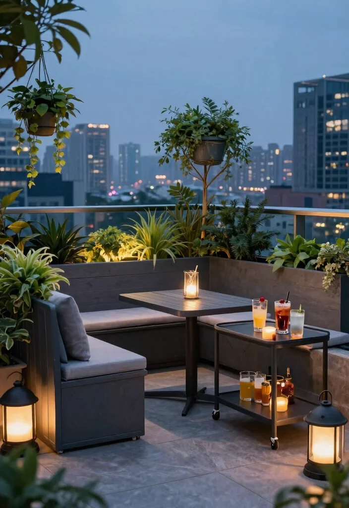 15 Romantic Bistro Set in Garden Ideas Cozy Nooks 9. Urban Chic 0