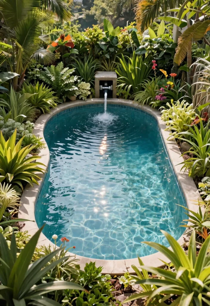 17 Lush Pool Filter Landscaping Ideas Camouflage Tips 14. Natural Swimming Pool Design 0