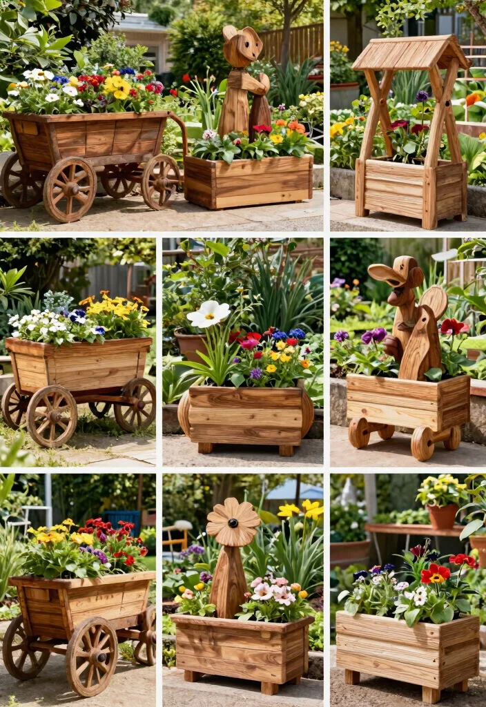 17 Stunning Cart Planter Ideas for Garden Flowers Conclusion 0