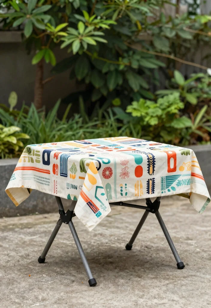 21 Epic BBQ Table Ideas for Your Outdoor Kitchen 20. Foldable BBQ Table 0