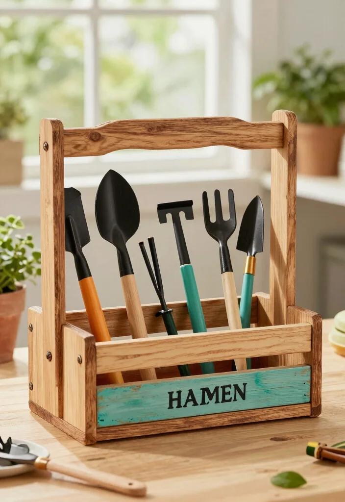 21 Genius Shed Tool Storage Ideas End the Clutter Now 17. DIY Tool Caddy 0