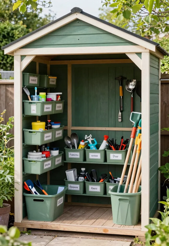 21 Genius Shed Tool Storage Ideas End the Clutter Now 19. Seasonal Tool Rotation 0