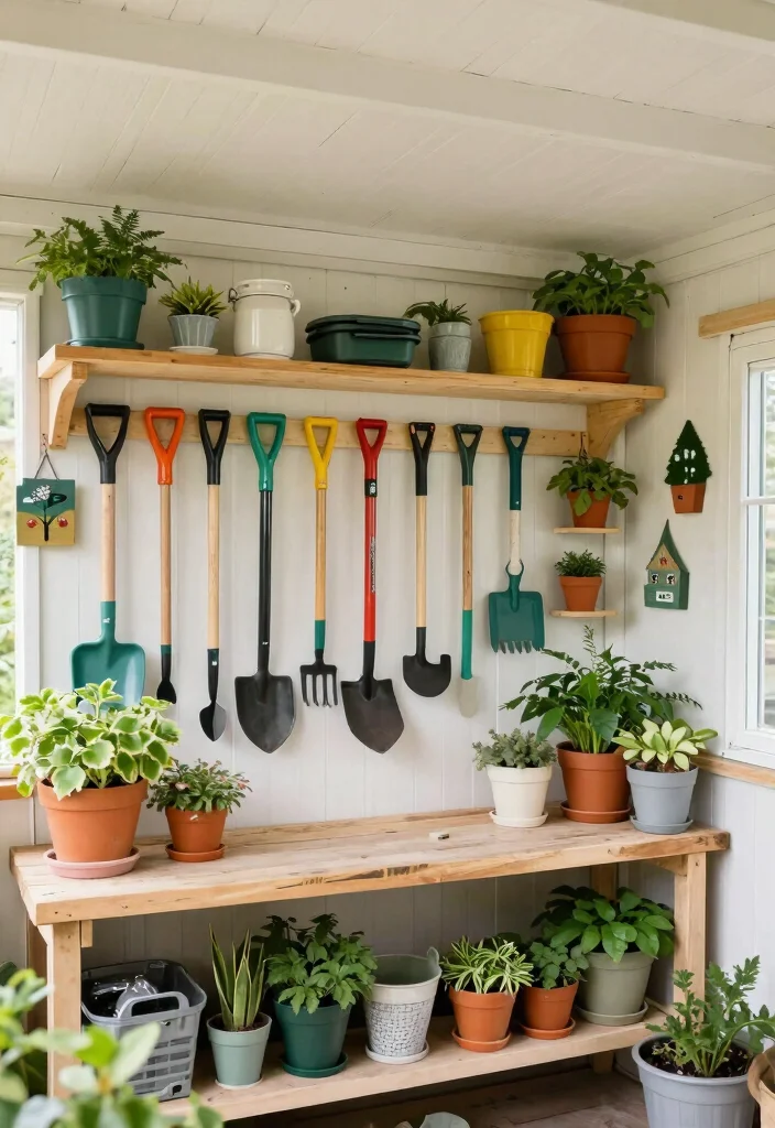 21 Genius Shed Tool Storage Ideas End the Clutter Now 6. Overhead Storage Solutions 0