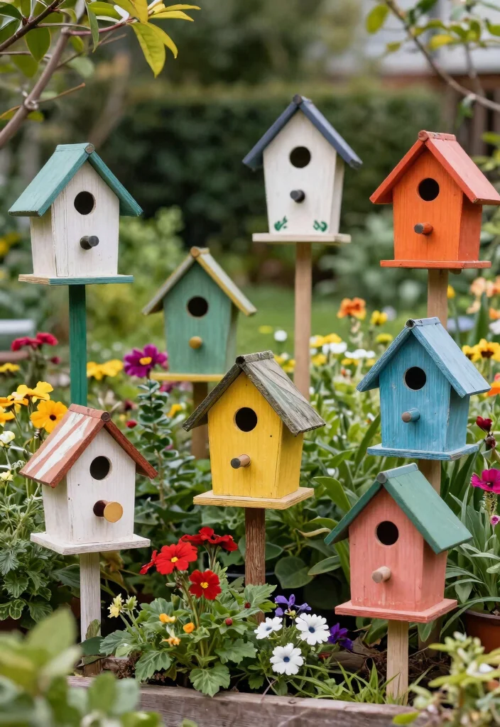 25 Stunning Garden Sculpture Concepts to Elevate Your Yard 19 25 Stunning Garden Sculpture Concepts to Elevate Your Yard 19. Artistic Birdhouses 0