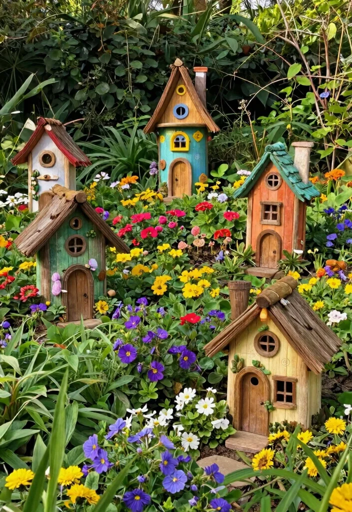 25 Stunning Garden Sculpture Concepts to Elevate Your Yard 25 25 Stunning Garden Sculpture Concepts to Elevate Your Yard 25. Whimsical Fairy Houses 0