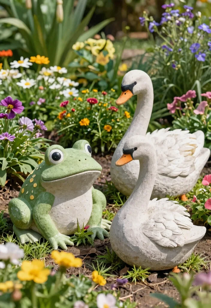 25 Stunning Garden Sculpture Concepts to Elevate Your Yard 8 25 Stunning Garden Sculpture Concepts to Elevate Your Yard 8. Concrete Animal Sculptures 0