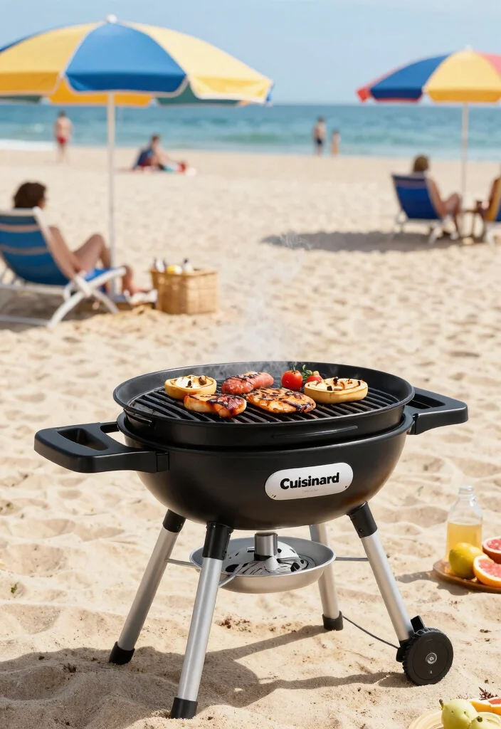 7 Best Portable Charcoal Grills 2024 Winners 4. Cuisinart CPG 4000 Portable Charcoal Grill 0