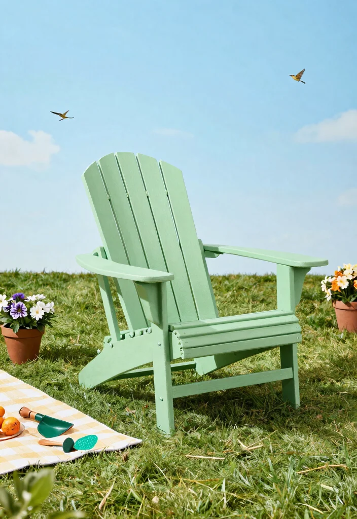 9 Best Choice Adirondack Chair Reviews for Eco Friendly Gardening Spaces 3. Folding Eco Friendly Adirondack Chair 0