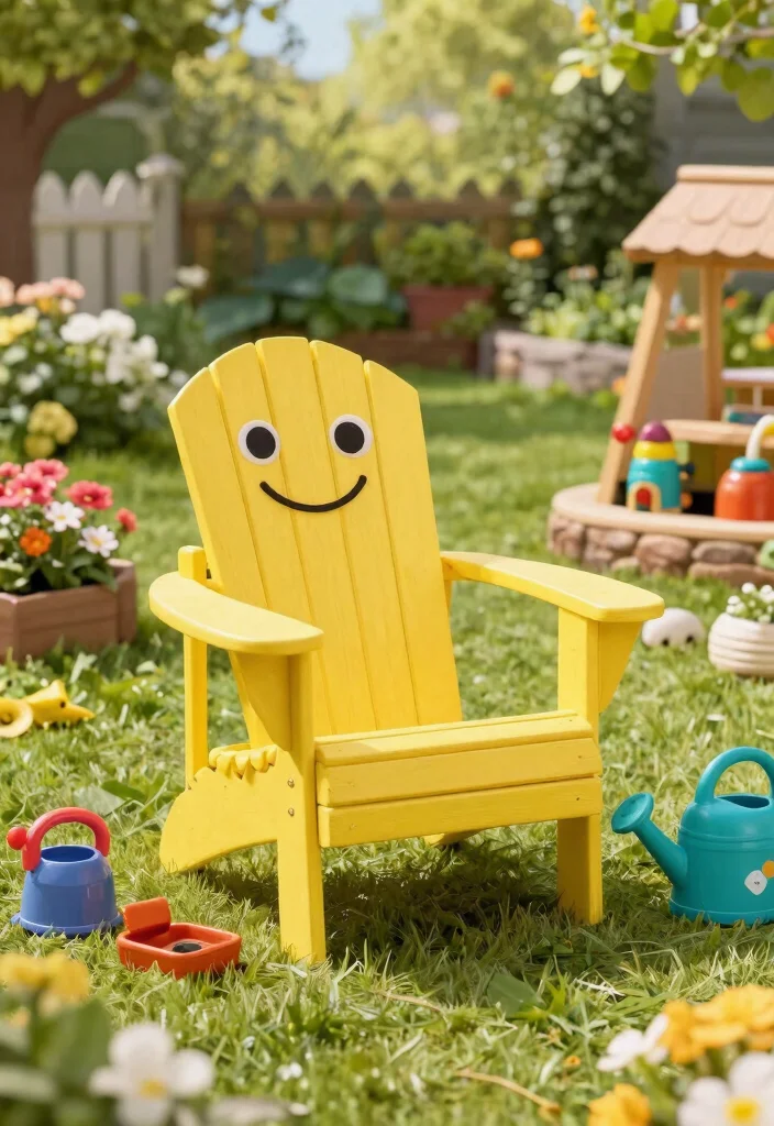 9 Best Choice Adirondack Chair Reviews for Eco Friendly Gardening Spaces 7. Kids Eco Friendly Adirondack Chair 0
