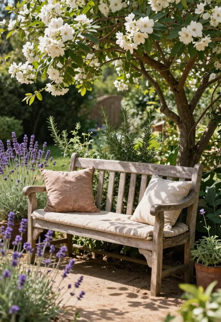 9 Natural Wooden Garden Sculpture Ideas Rustic Charm 3. Rustic Wooden Benches 0